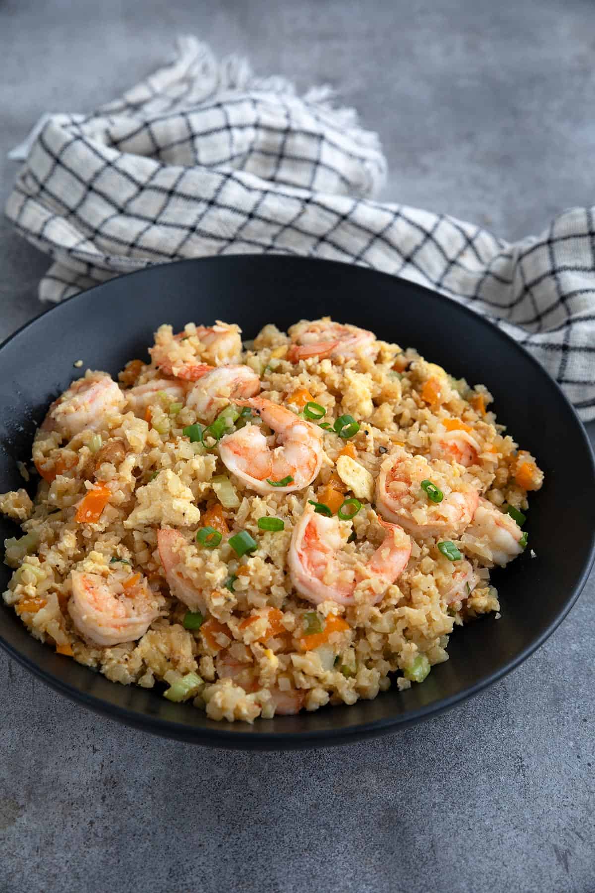 Healthy Shrimp Fried Cauliflower Rice: 30-Minute Low-Carb Takeout